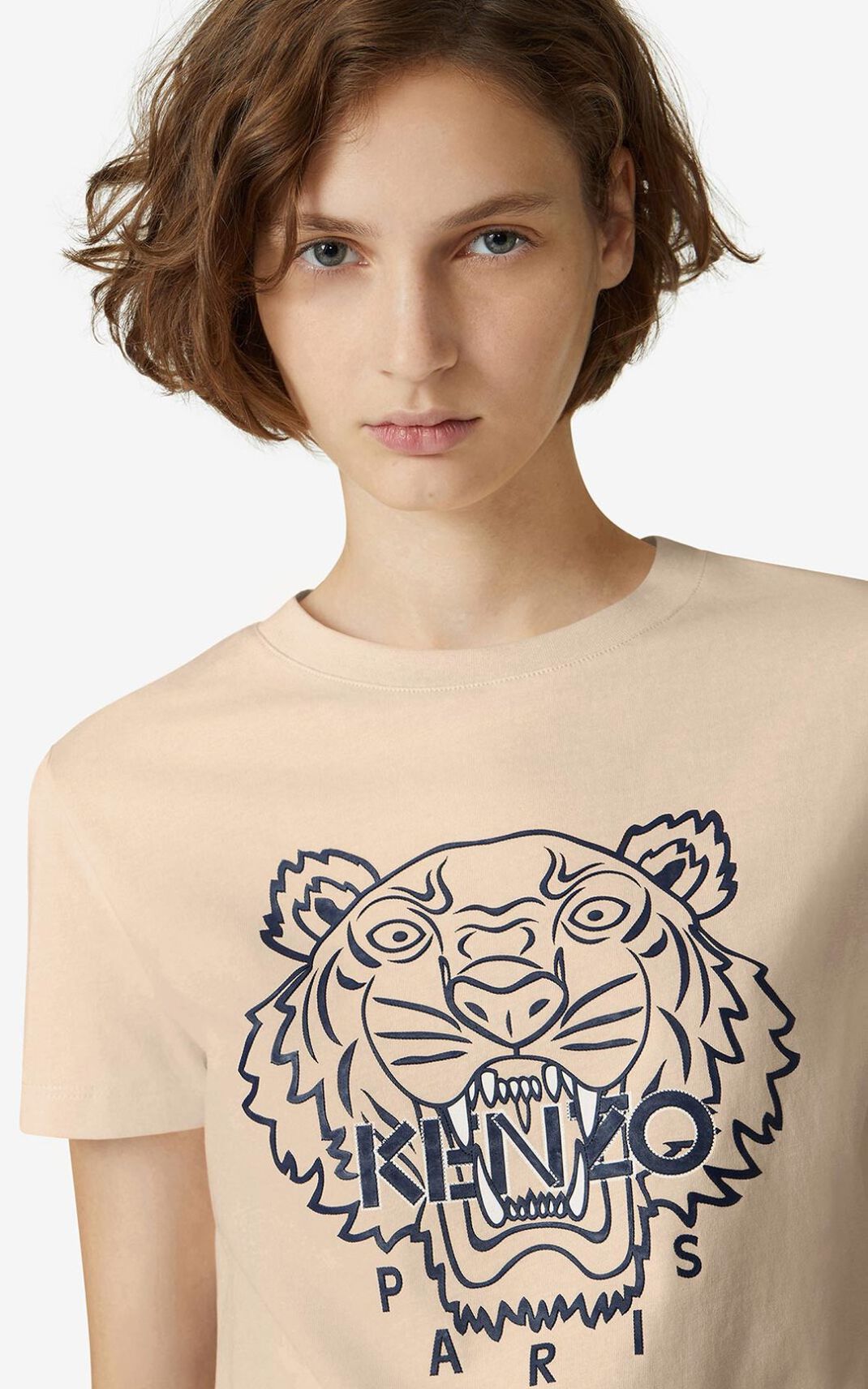 Kenzo Tiger T Shirt Dam | 02896-GZTH